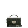 Women Fairfax & Favor Crossbody Bags | Women'S Crossbody Bag-Emerald Green Croc Print Leather