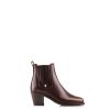 Women Fairfax & Favor Ankle Boots | Women'S Heeled Ankle Boot-Mahogany Leather