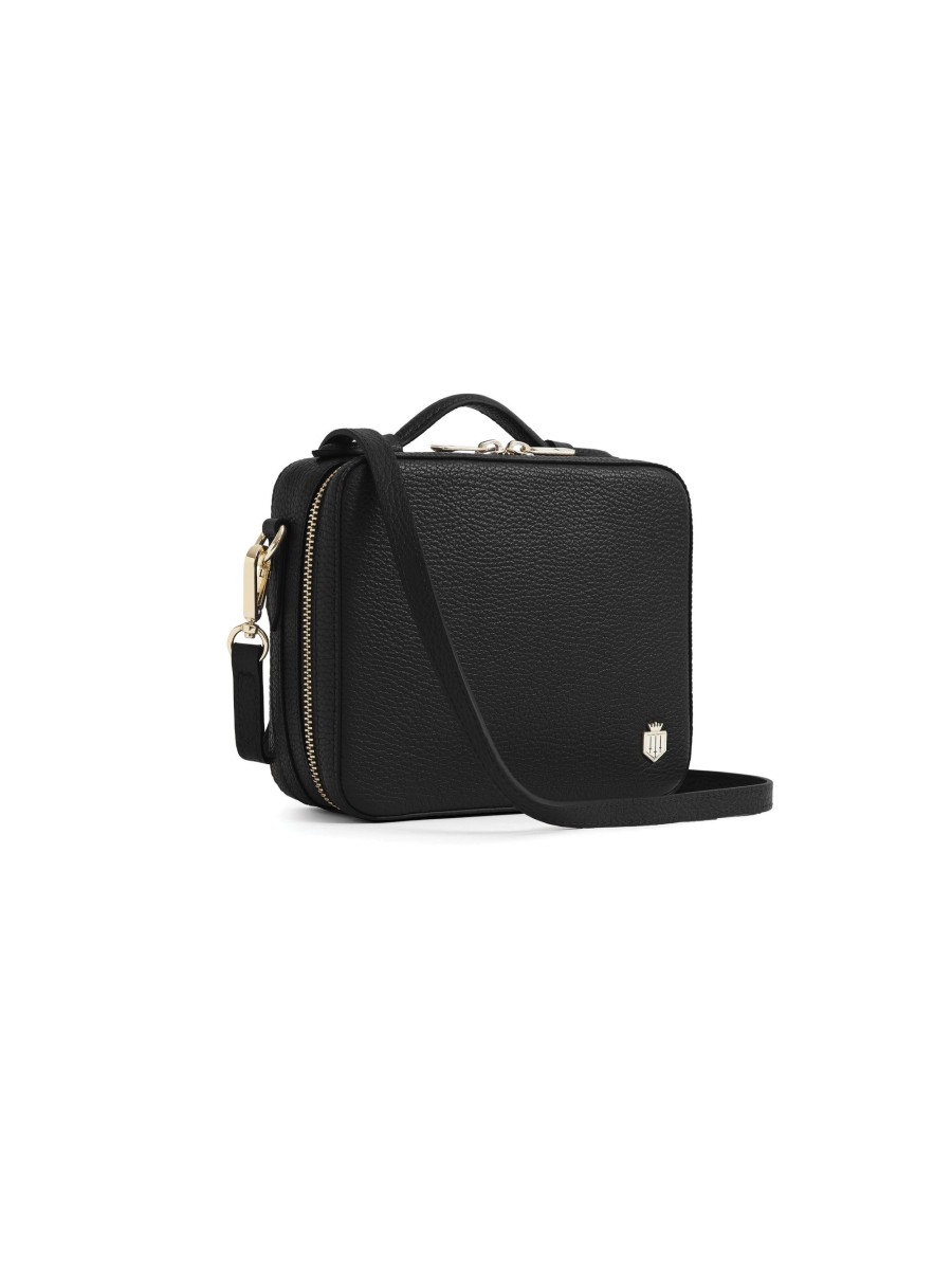 Women Fairfax & Favor Crossbody Bags | Women'S Crossbody Bag-Black Leather