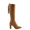 Women Fairfax & Favor Knee-High Boots | Women'S Heeled Boot-Tan Suede