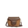 Women Fairfax & Favor Saddle Bags | Women'S Mini Saddle Bag-Tan Suede