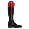 Women Fairfax & Favor Knee-High Boots | British Equestrian Women'S Tall Boot-Red & Navy, Regular Calf