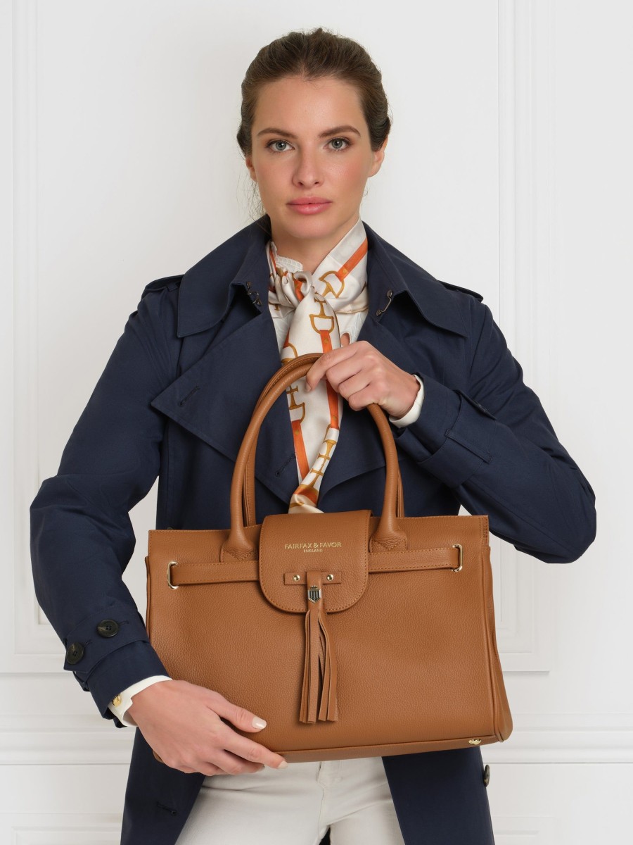 Women Fairfax & Favor Handbags | Women'S Handbag-Tan Leather