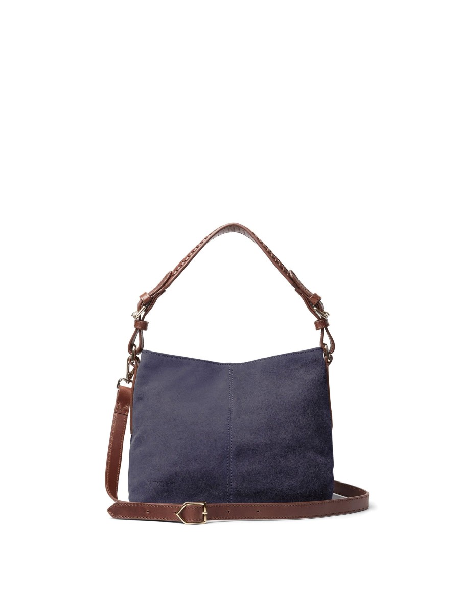 Women Fairfax & Favor Tote Bags | Women'S Mini Tote Bag-Ink Suede