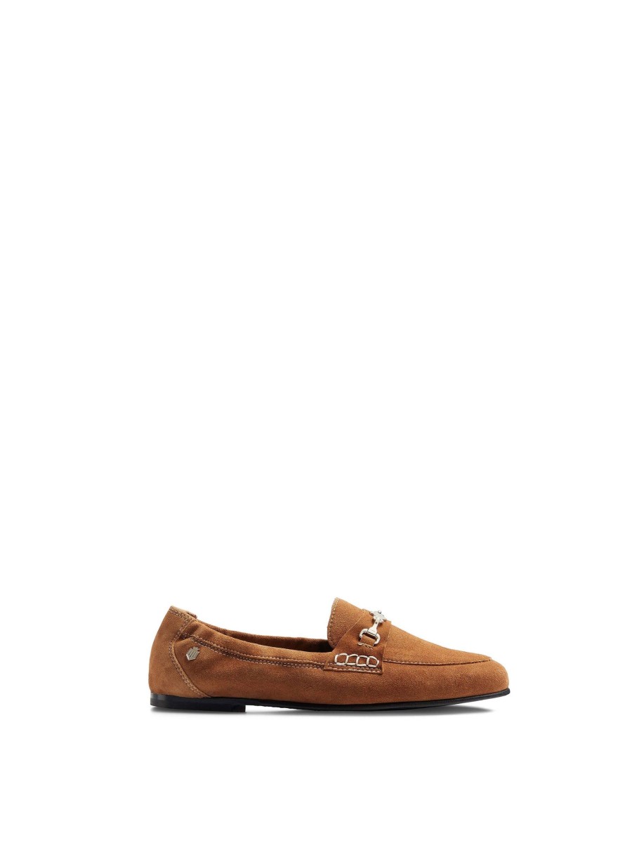 Women Fairfax & Favor Loafers | Women'S Loafer-Tan Suede