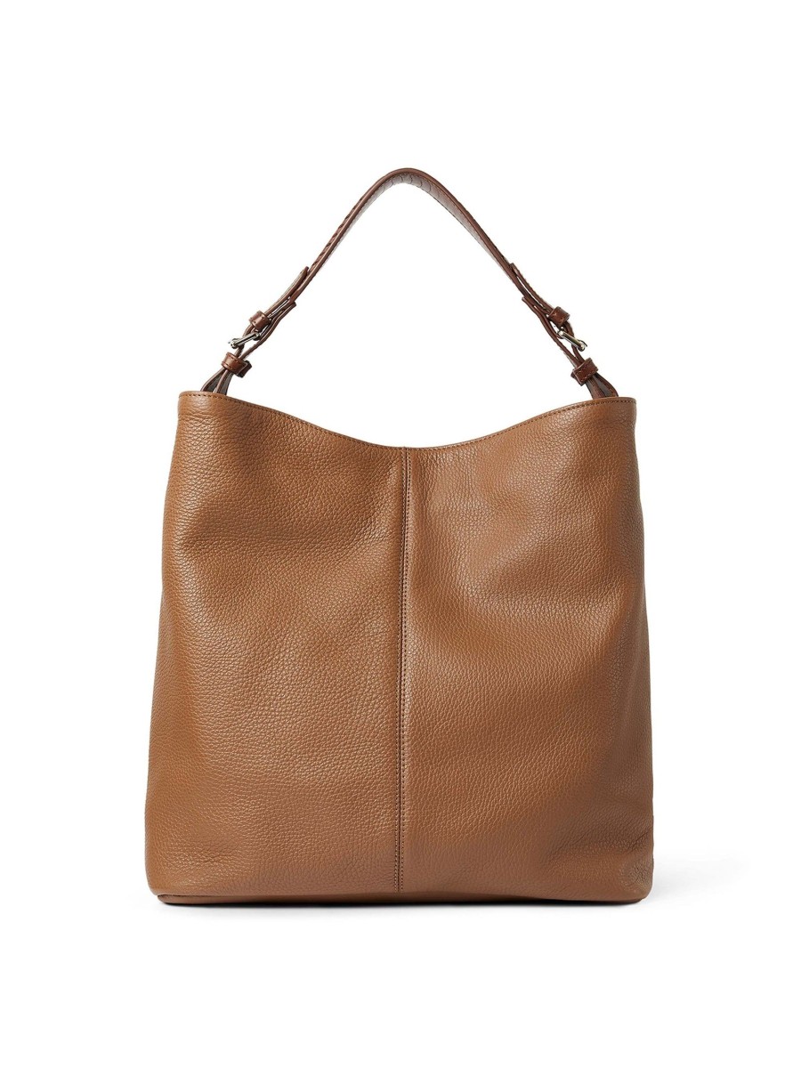 Women Fairfax & Favor Tote Bags | Women'S Tote Bag-Pebbled Tan Leather