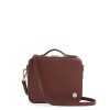 Women Fairfax & Favor Crossbody Bags | Women'S Crossbody Bag-Burgundy Leather