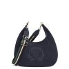 Women Fairfax & Favor Handbags | Women'S Hobo Bag-Navy Suede